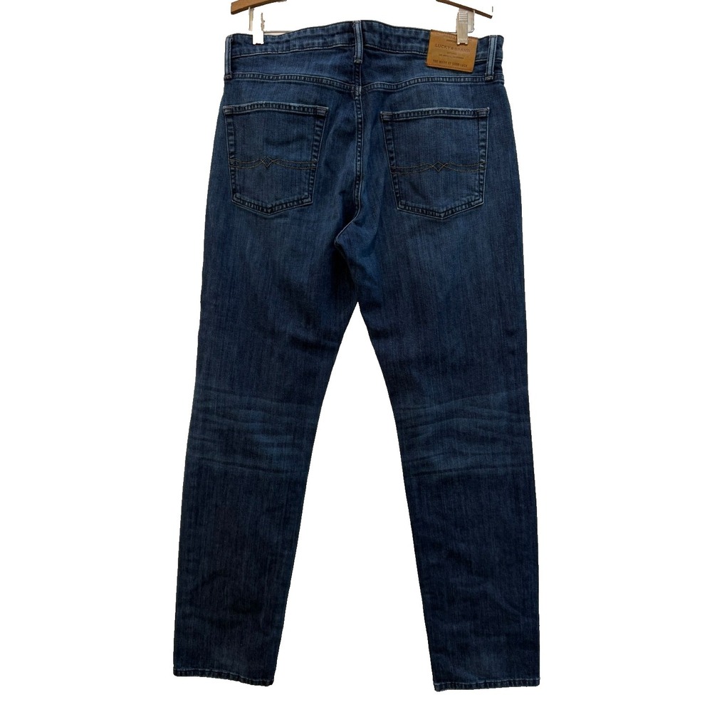 Men's Lucky Brand 221 Original Straight Medium Wash Jeans Size 34 - Picture 2 of 13